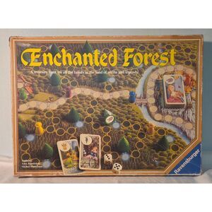 Ravensburger Enchanted Forest Board Game Complete Fantasy Treasure Hunt